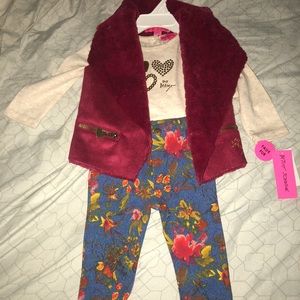 12-18 month Betsey Johnson 3 piece